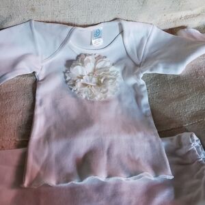 New baby clothes - top w pants 9 mths